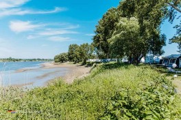 Camping aan het water met een eigen strand in Noord Duitsland