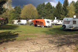Camping in het oosten van Duitsland, net ten noorden van Berlijn
