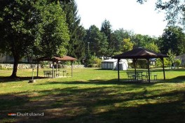 Kamperen bij Camping Ferienhof Altglobsow Ruime en Moderne Faciliteiten